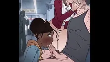 Xxx Vedeoxxxcomxx – Threesome Animation In The Train Exclusive Anime